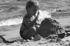 Hayley_Sandcastle_BW